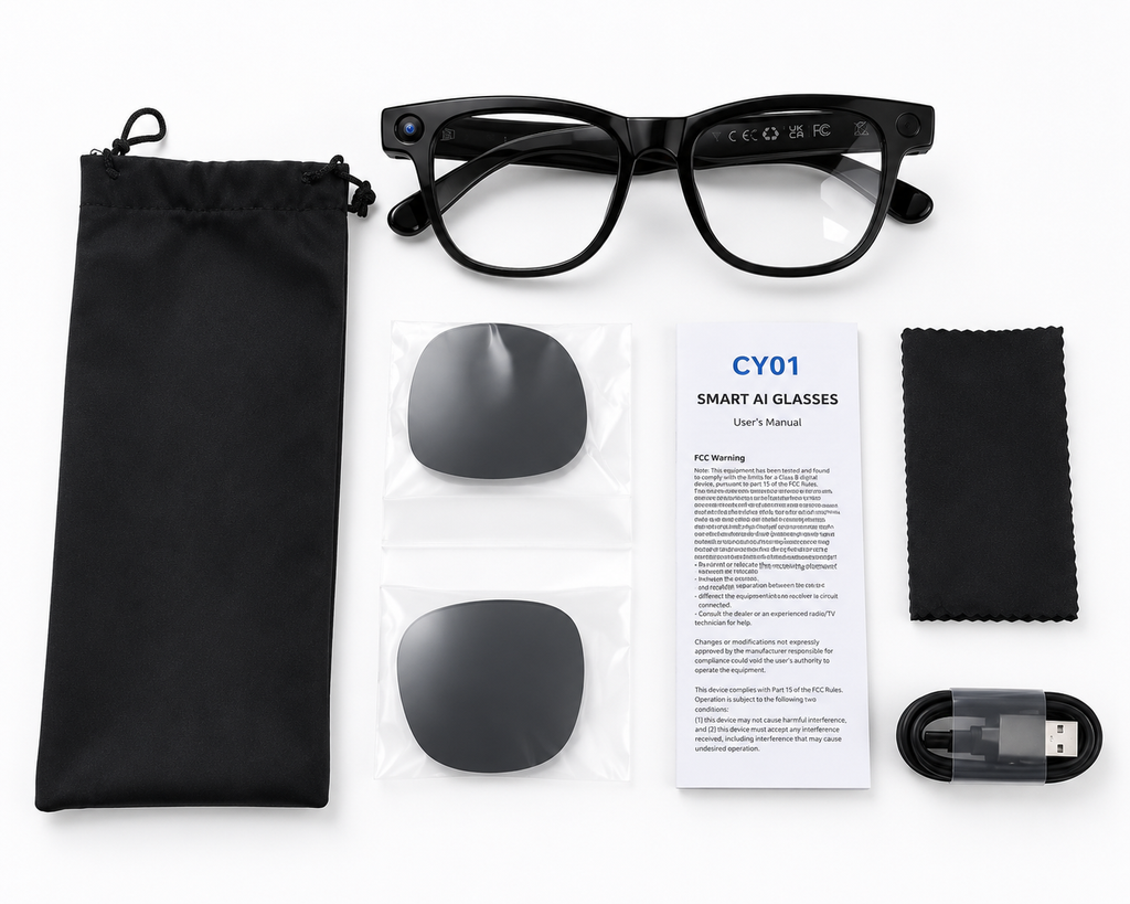 GlassifyAI Smart Glasses
