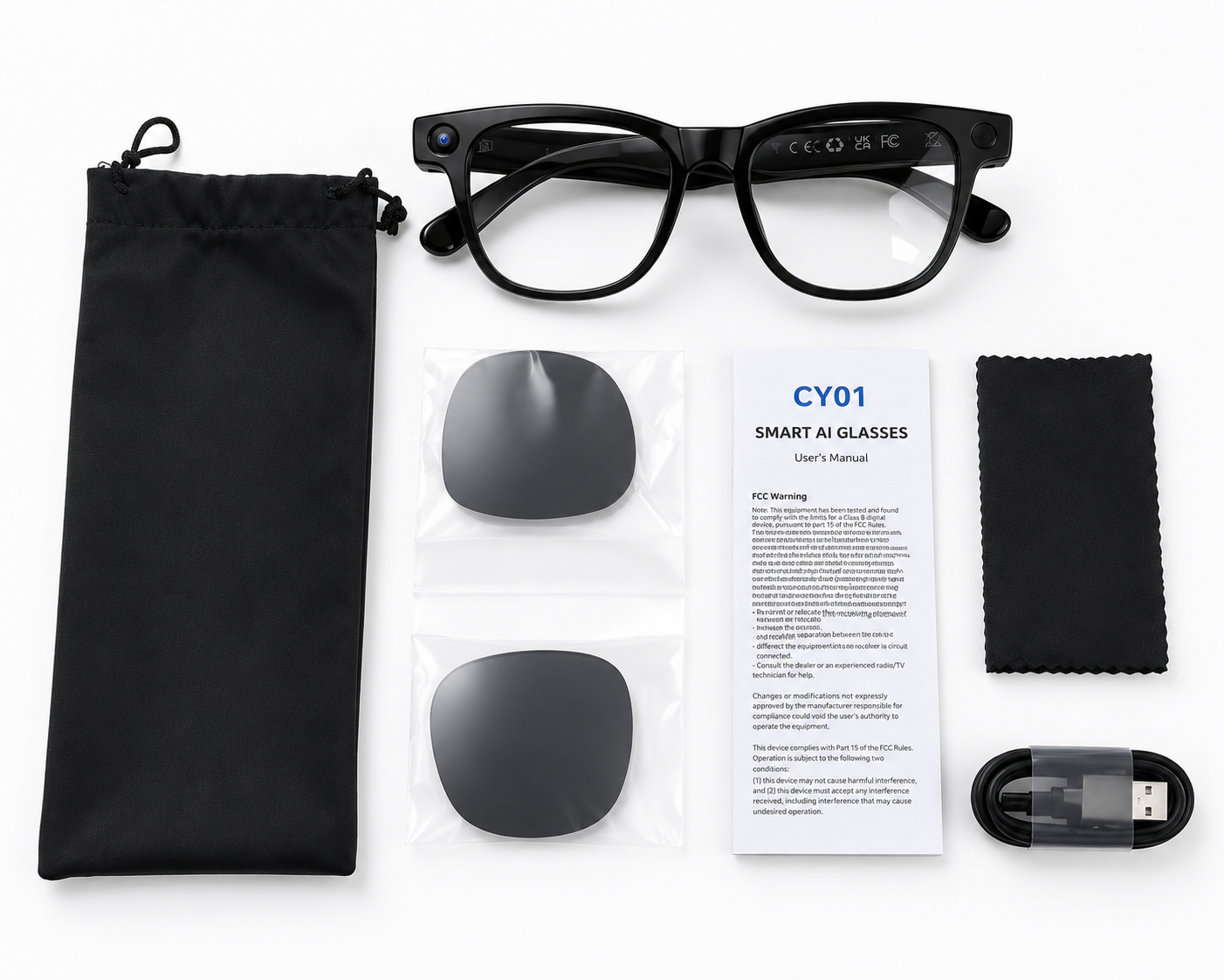 GlassifyAI Smart Glasses